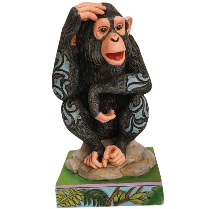 Jim Shore 6010939 Chimpanzee Figurine