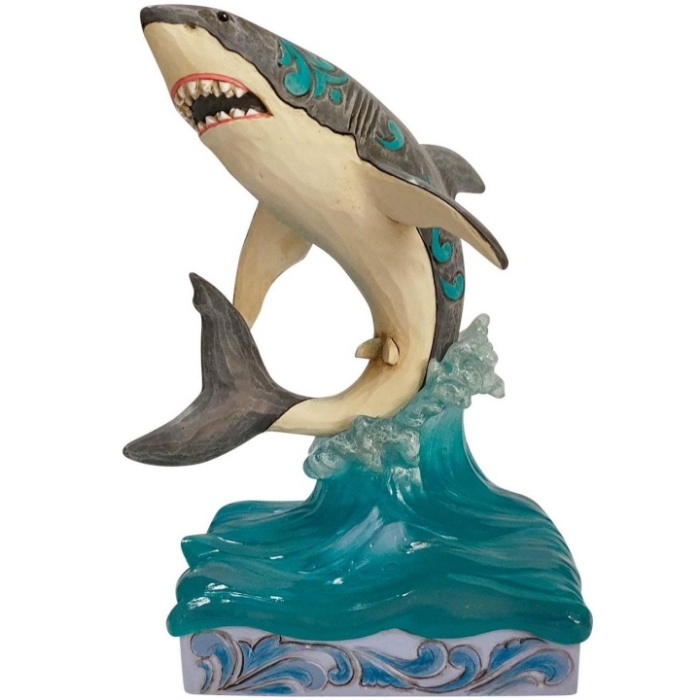 Jim Shore 6010942 Great White Shark Figurine