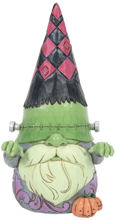 Jim Shore 6012743 Green Monster Gnome Figurine