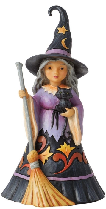Jim Shore 6012746 Sweet Little Witch Figurine