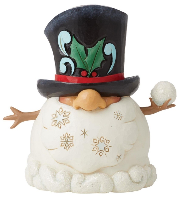 Jim Shore 6012951 Snowman Gnome Figurine
