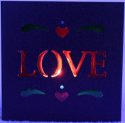 Jim Shore 118121 LOVE Candle Tea Light Holder Metal