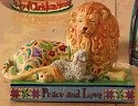 Jim Shore 4005324 Peace and Love Figurine