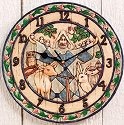 Jim Shore 4005397 St Francis Wall Clock