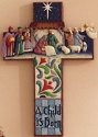 Jim Shore 4007044 Nativity Cross