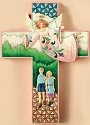 Jim Shore 4007045 Guardian Angel Cross Wall Decor