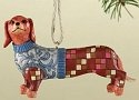 Jim Shore 4008106 Dachshund