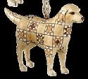 Jim Shore 4008108 Golden Retriever Ornament