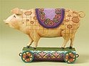Jim Shore 4008184 Spotted Pig Figurine