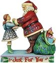 Jim Shore 4009050 Santa Girl Figurine