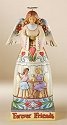 Jim Shore 4009247 Friendship Makes Life Figurine