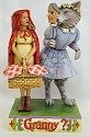 Jim Shore 4009753 Wolf In Grandma's Clothing Figurine