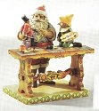 Jim Shore 4011335 Santa At Workbench Figurine