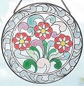 Jim Shore 4012503 Three Daisies Suncatcher