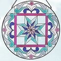 Jim Shore 4012504 Quilted Star Suncatcher