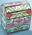 Jim Shore 4012607 Floral Covered Box