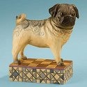 Jim Shore 4013023 Sarge the Pug Figurine