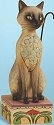 Jim Shore 4013025 Genghis Siamese Cat Figurine