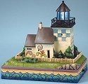 Jim Shore 4013220 Beacon of Mt Hope Bay Bristol Ferry Lighted Figurine