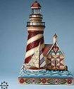 Jim Shore 4013497 Solar Powered Lighthouse Statue Statue