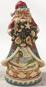 Jim Shore 4013499 Seaside Greetings - Beach Santa Figurine