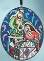 Jim Shore 4014437 Nativity Suncatcher