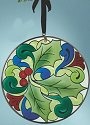 Jim Shore 4014438 Christmas Holly Suncatcher