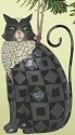 Jim Shore 4014463 Black Cat Ornament