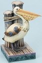 Jim Shore 4016363 Pelican on Dock Figurine