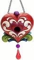 Jim Shore 4016369 Heart Birdhouse Birdhouse