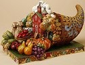 Jim Shore 4017595 Cornucopia Diorama Figurine