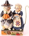 Jim Shore 4017596 Pilgrim Cats