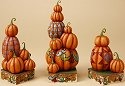 Jim Shore 4017597 Stacked Pumpkins Figurine