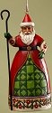 Jim Shore 4017601 Santa Cane Ornament