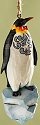 Jim Shore 4017604 Penguin Ornament