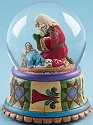 Jim Shore 4017627 Santa and Baby Jesus Musical Waterball