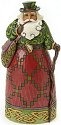 Jim Shore 4017647 Irish Santa Figurine