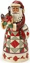 Jim Shore 4017648 Canadian Santa Figurine