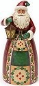 Jim Shore 4017652 Classic Santa Lantern Figurine
