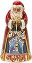 Jim Shore 4017656 Santa Nativity Scene