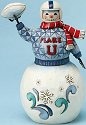 Jim Shore 4017664 Football Snowman Figurine