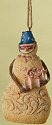 Jim Shore 4018777 Beach Snowman Ornament