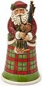 Jim Shore 4018857 Scottish Santa Figurine