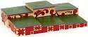 Jim Shore 4019072 Christmas Red and Green Base