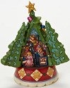 Jim Shore 4019325 Christmas Tree Hidden Scene