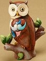 Jim Shore 4021445 Mini Owl Figurine