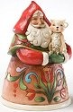 Jim Shore 4022911 Purrfect Christmas Figurine