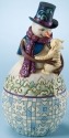 Jim Shore 4022932 Cat Friendship Keeps us Warm Figurine