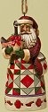 Jim Shore 4022940 Canadian Santa Ornament