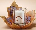 Jim Shore 4023453 Maple Leaf Candle Holder Votive Holder